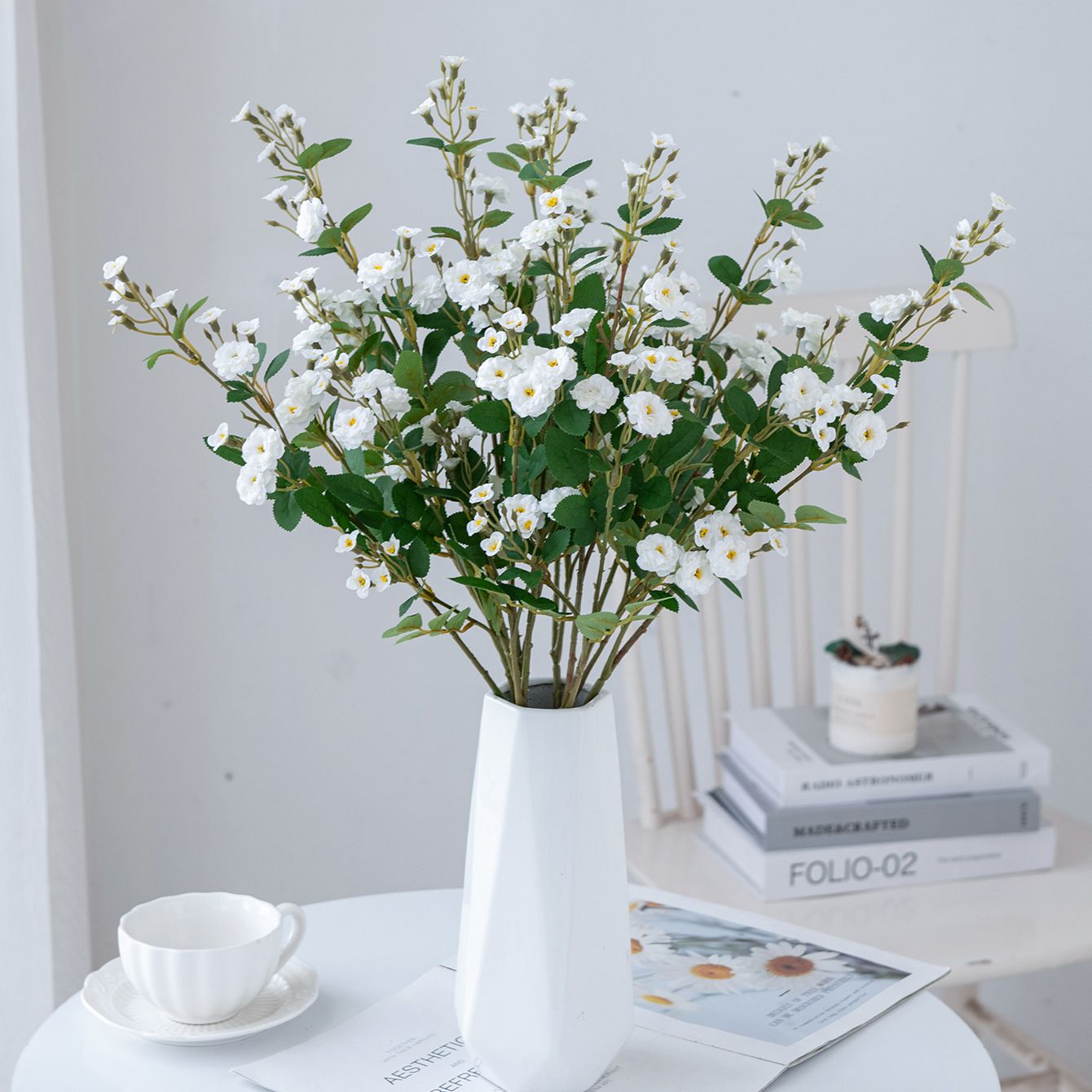 Bonsai Garden Festival - Artificial Flowers Handmade Daisy Home Room