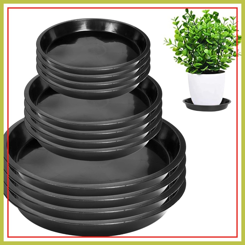 Drip Tray Saucer - 12 Pack 6 8 10 Inch