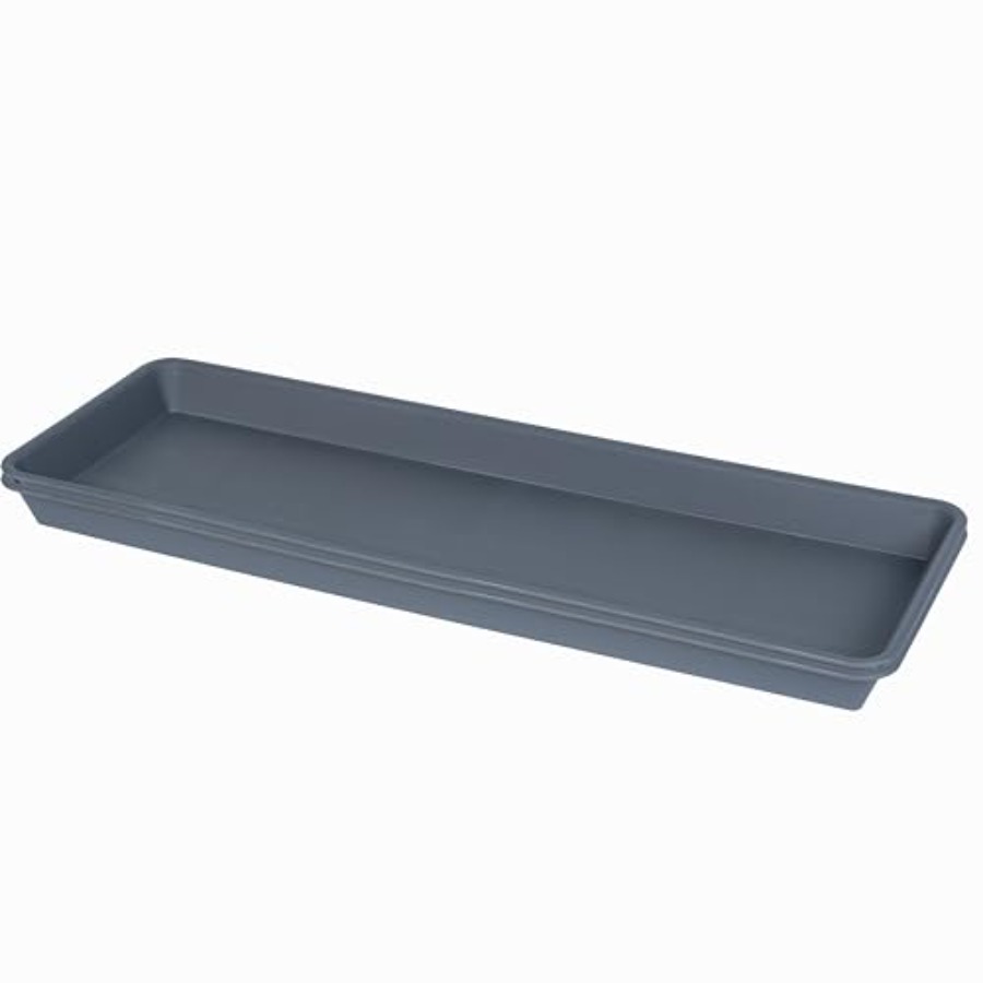 Drip Tray Saucer - 2 Pack of Plastic Plant Tray