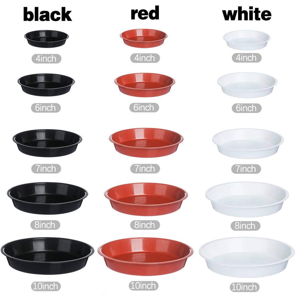 3Pcs Round Shaped Plant Trays  - Drip Tray Saucer 리뷰 및 가격