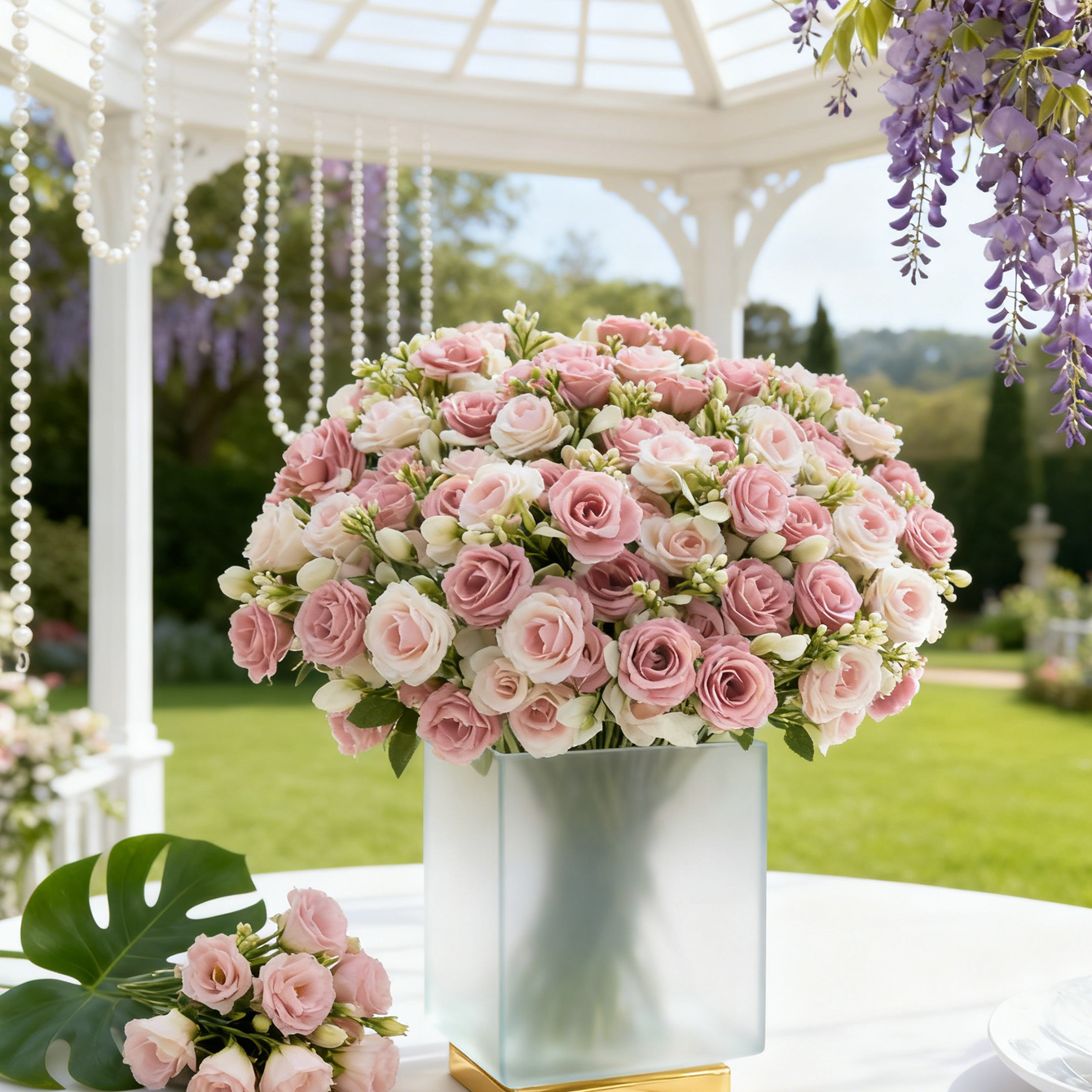 Artificial Flower Silk Rose We - Bonsai Garden Festival 리뷰 및 가격