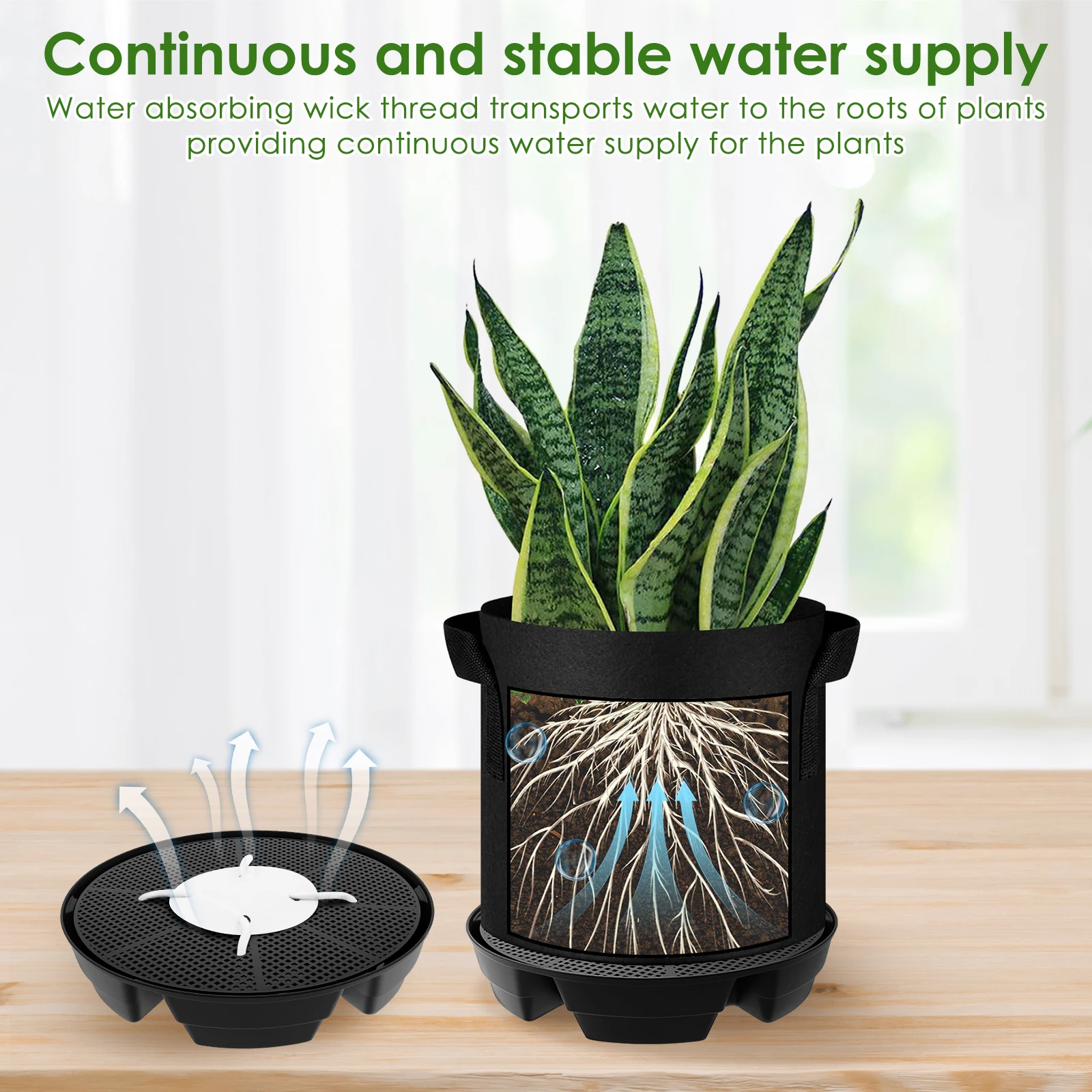 4Pcs Flower Pot Base 2.8L Self - Drip Tray Saucer 리뷰 및 가격