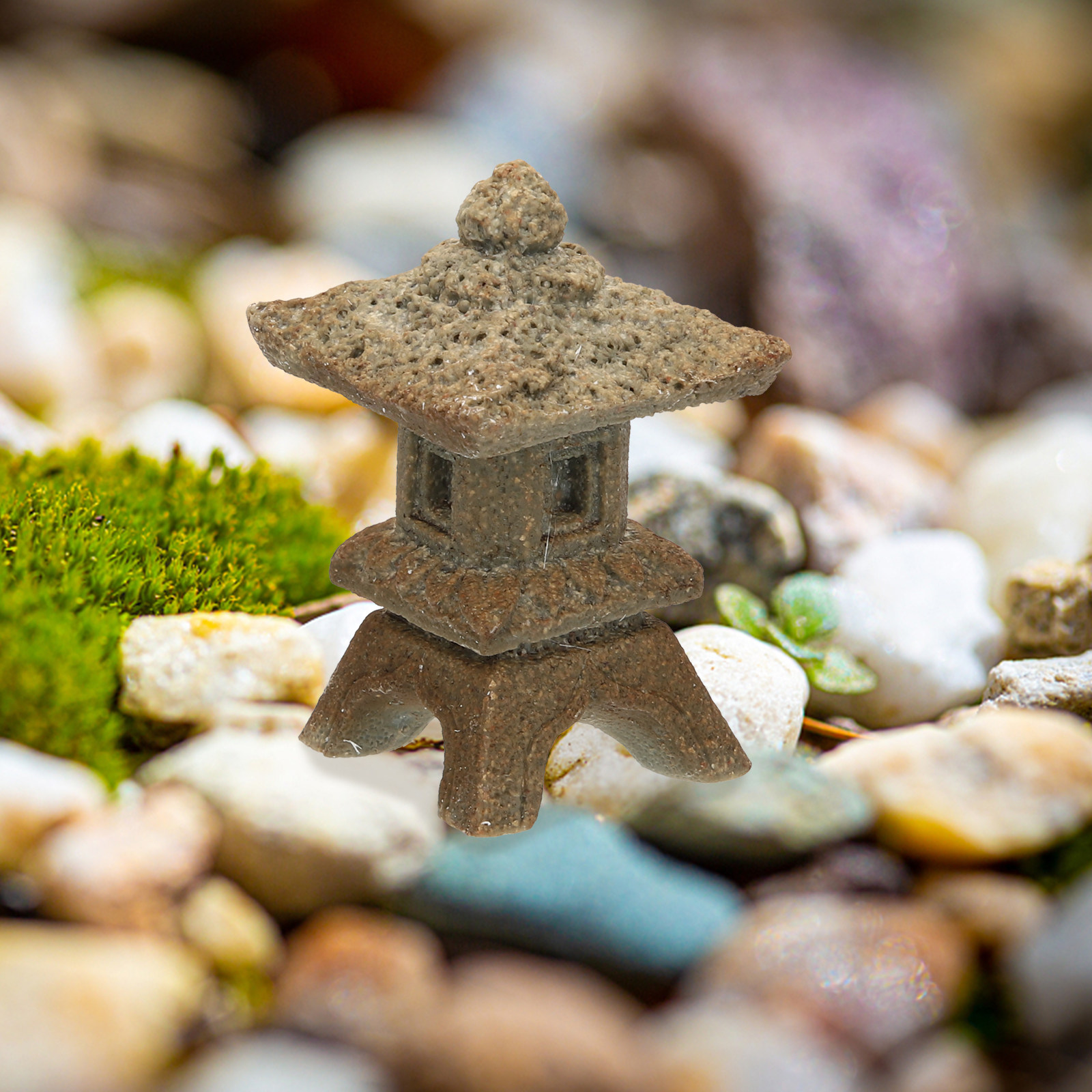 Mini Stone Pagoda Statue Decor - Bonsai Garden Landscape Design 리뷰 및 가격