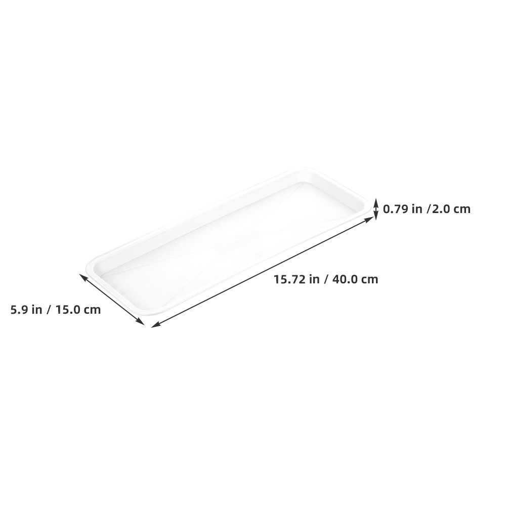 5Pcs Rectangular Shallow Plant - Drip Tray Saucer 리뷰 및 가격
