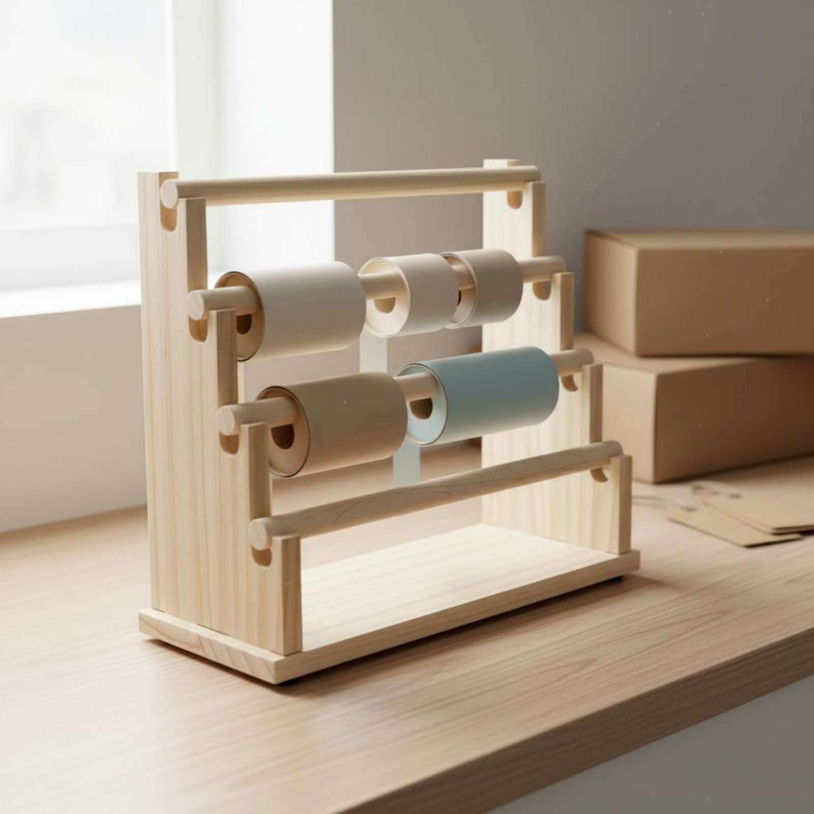 Desktop Jewelry Rack Natural W - Display Stand Wood 리뷰 및 가격