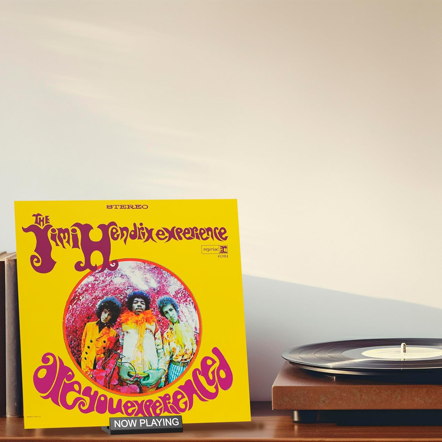 Now Playing Vinyl Record Stand - Display Stand Wood 리뷰 및 가격