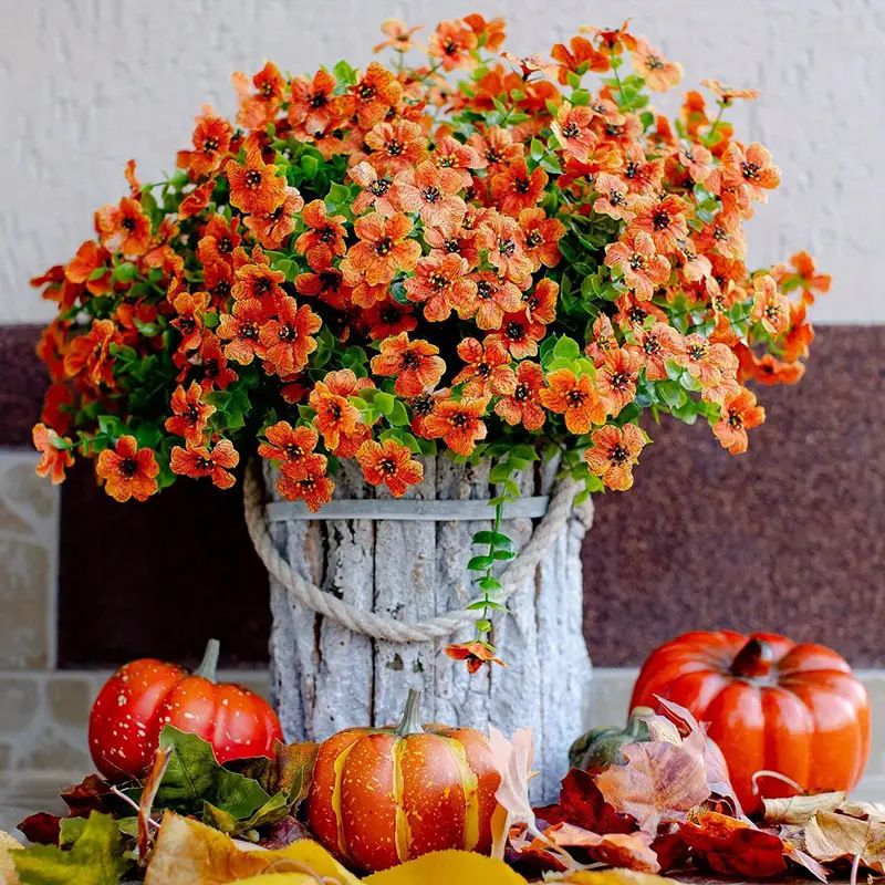 1pc ArtificialFlower Plant Euc - Bonsai Garden Festival 리뷰 및 가격