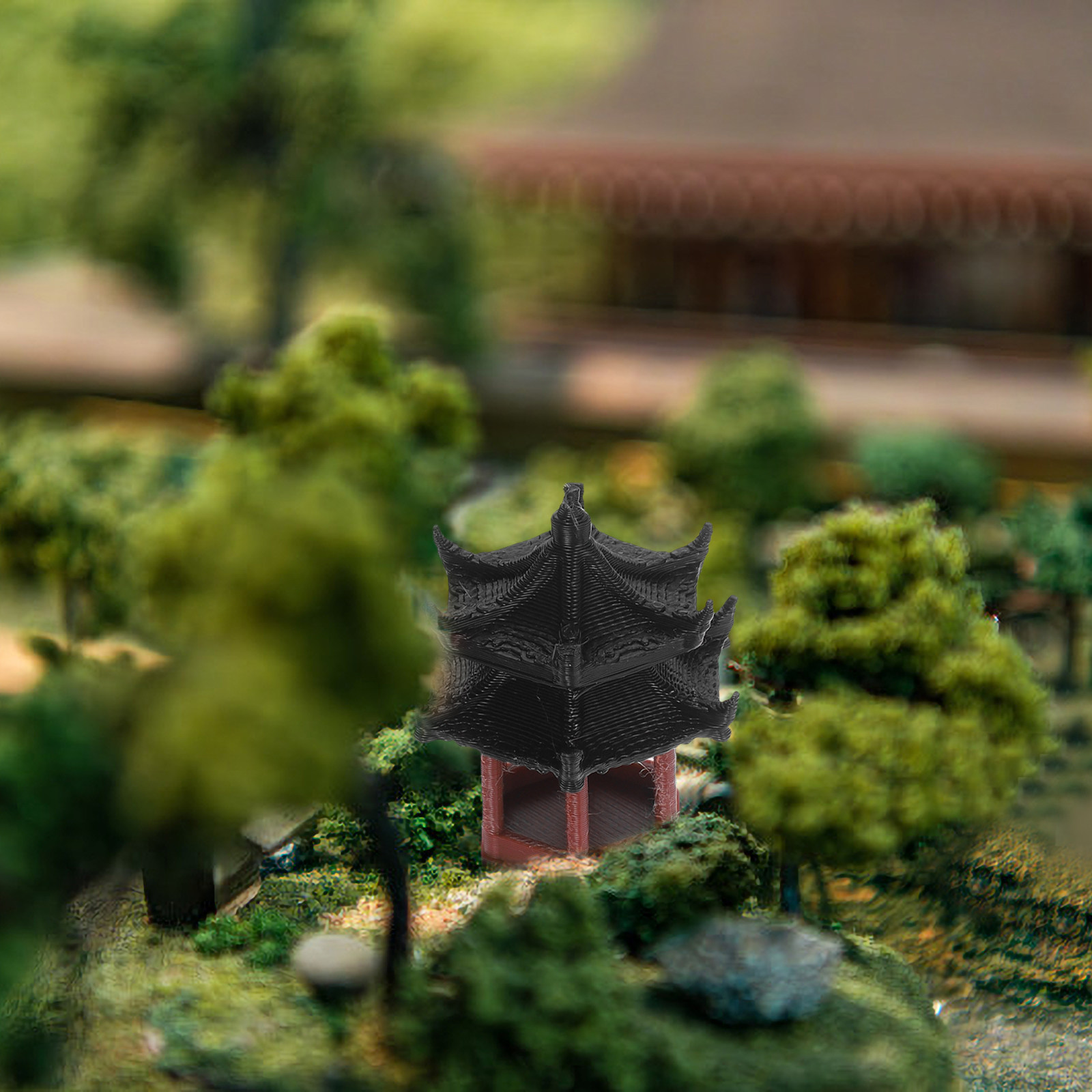 Chinese Style Mini Pavilion Or - Bonsai Garden Landscape Design 리뷰 및 가격