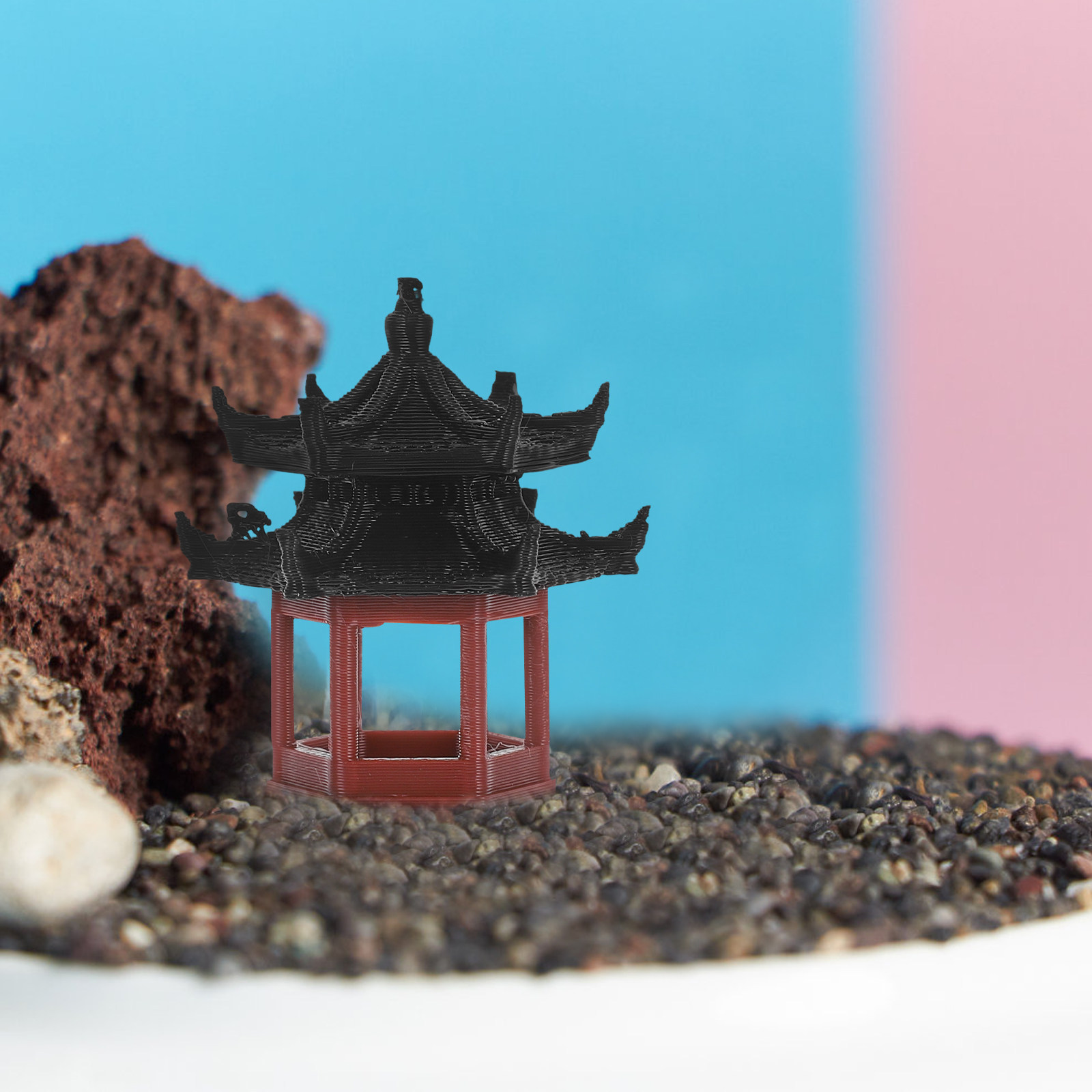 Chinese Style Mini Pavilion Or - Bonsai Garden Landscape Design 리뷰 및 가격