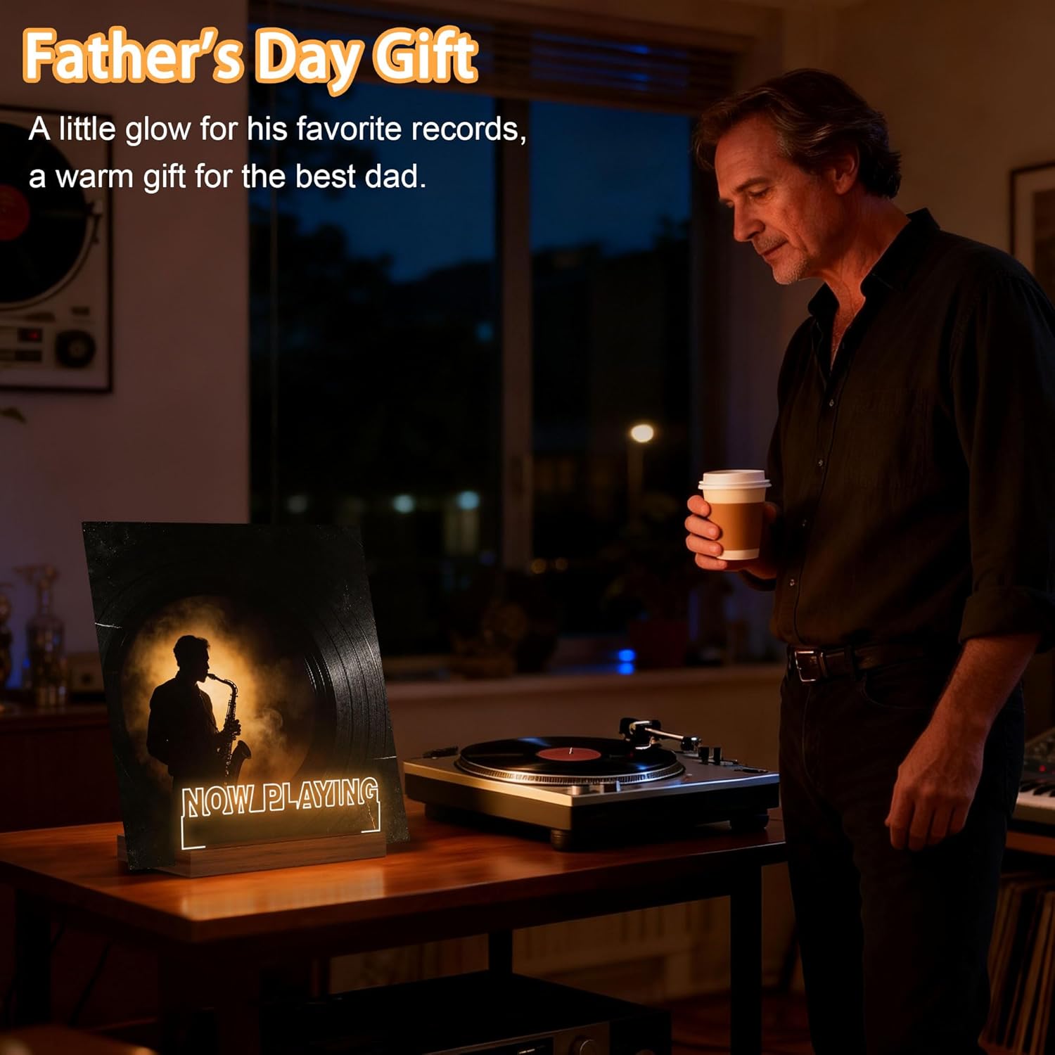 Light Up Vinyl Record Stand, W - Display Stand Wood 리뷰 및 가격