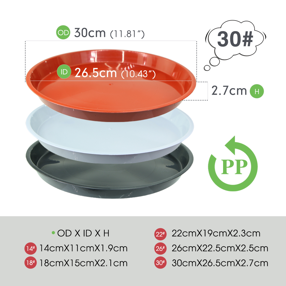 3-5PC Durable Plastic Plant Sa - Drip Tray Saucer 리뷰 및 가격