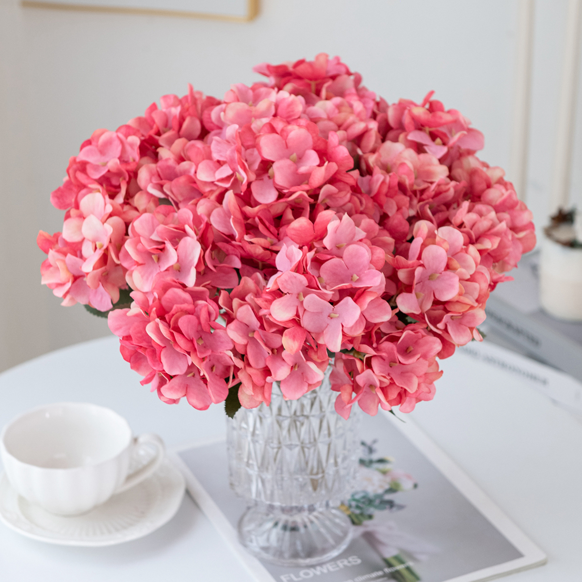 Artificial Flower Hydrangea Sp - Bonsai Garden Festival 리뷰 및 가격
