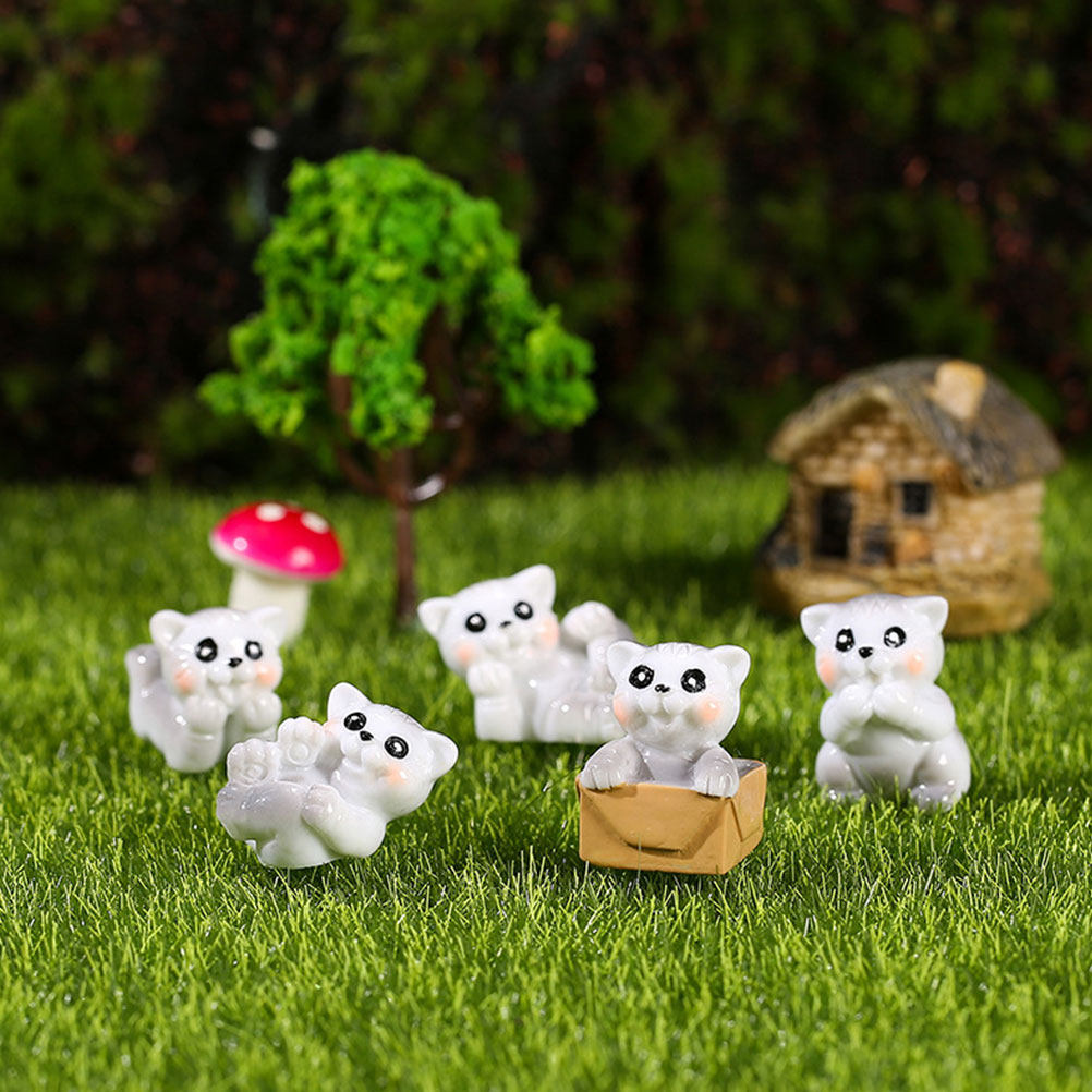 15Pcs Premium Resin Mini Cat S - Bonsai Garden Landscape Design 리뷰 및 가격