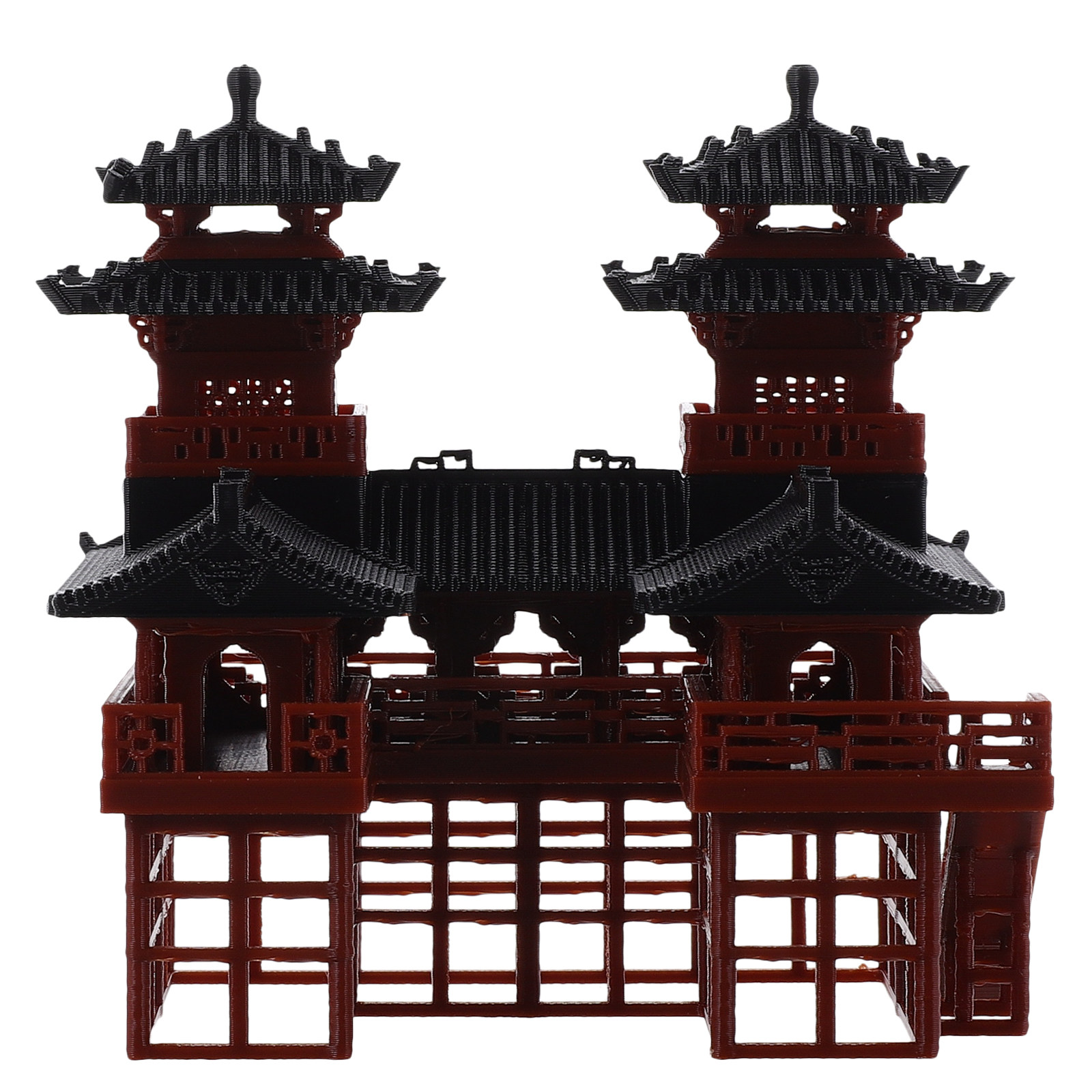 Twin Pagoda Ornament Miniature - Bonsai Garden Landscape Design 리뷰 및 가격