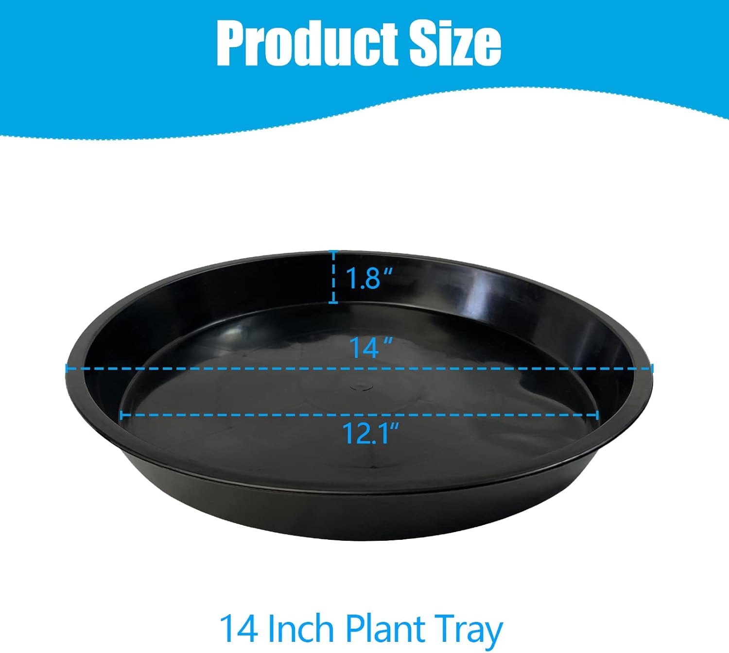 5-Pack Heavy Duty Plant Saucer - Drip Tray Saucer 리뷰 및 가격
