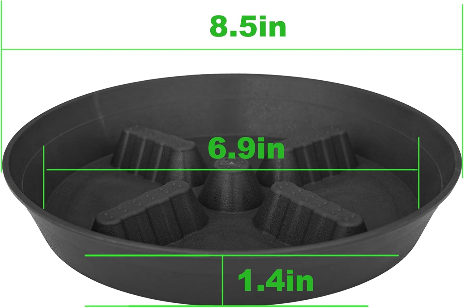 4 Pack Plant Saucers 8-17 Inch - Drip Tray Saucer 리뷰 및 가격
