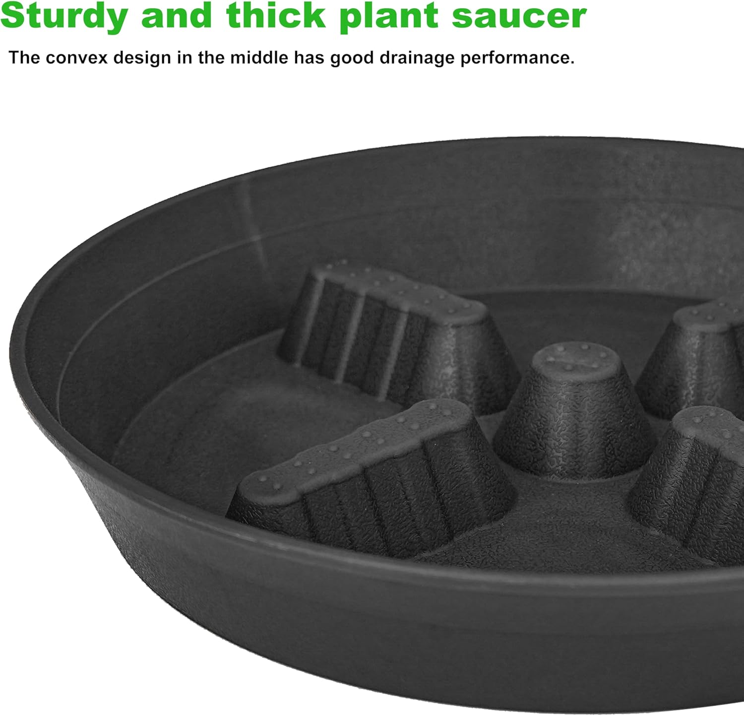 4 Pack Plant Saucers 8-17 Inch - Drip Tray Saucer 리뷰 및 가격
