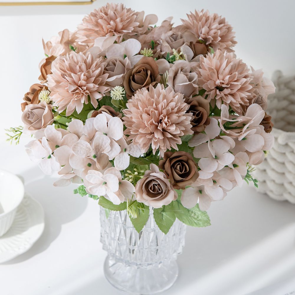 Artificial Flowers Silk Rose H - Bonsai Garden Festival 리뷰 및 가격