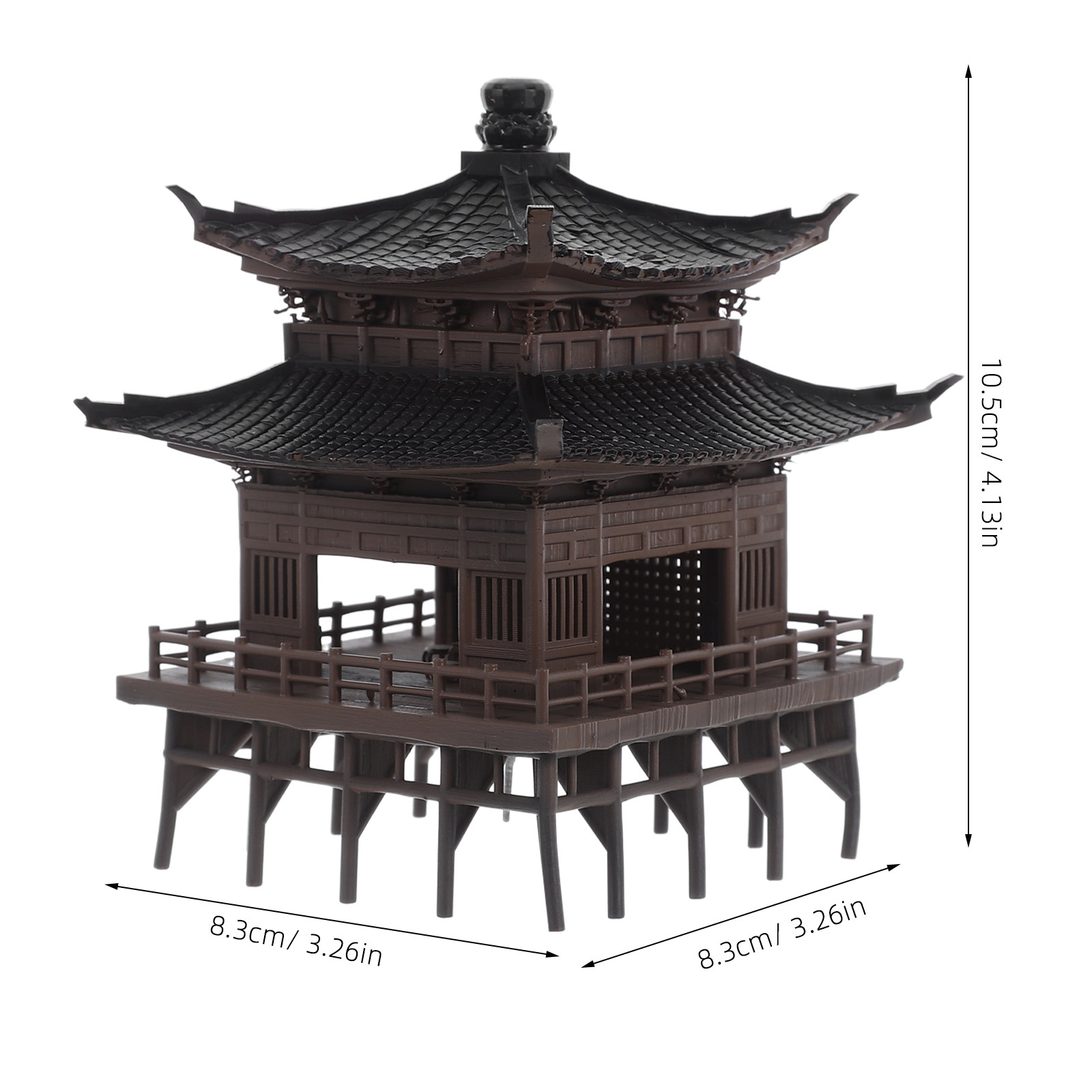 Miniature Pavilion Ornament An - Bonsai Garden Landscape Design 리뷰 및 가격