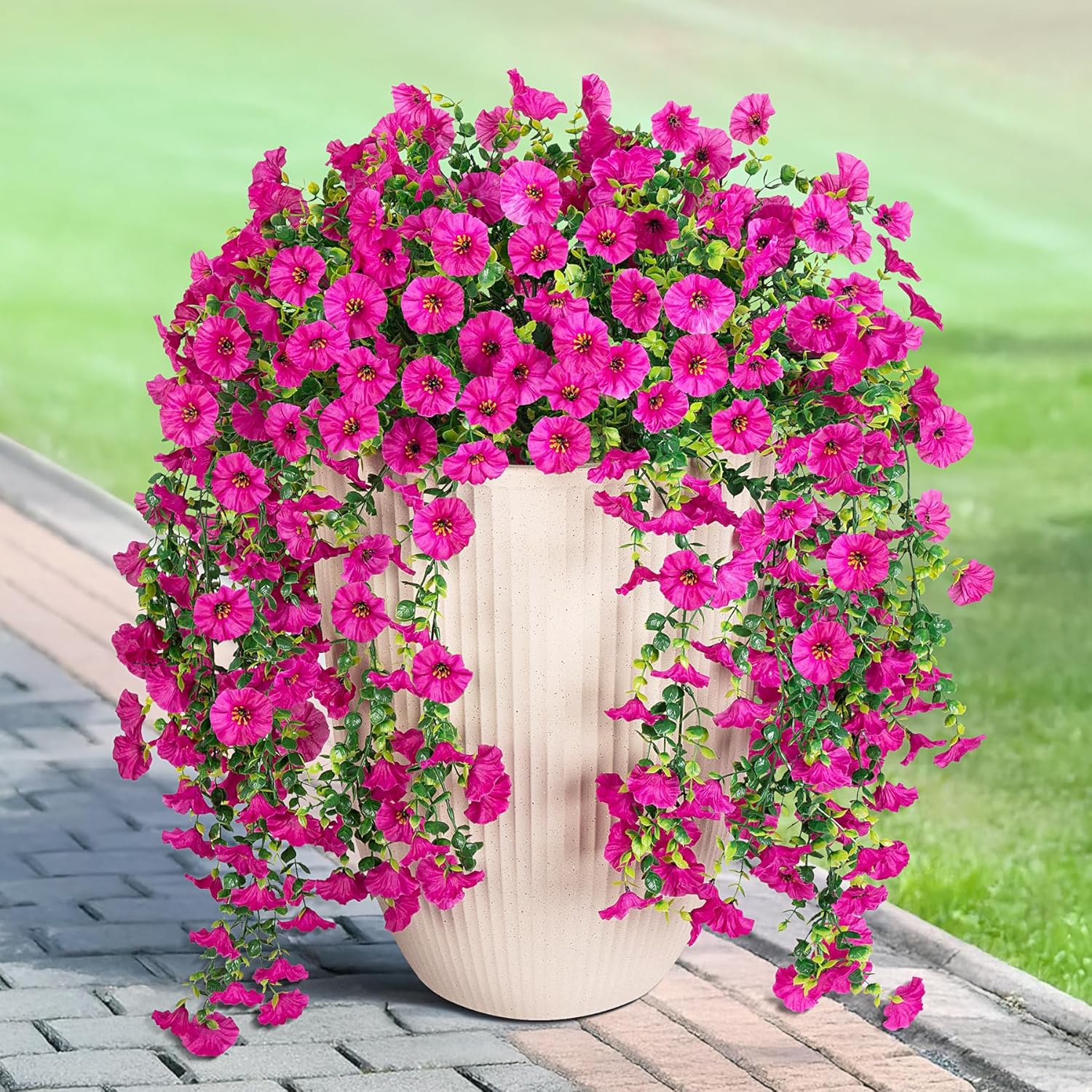 Artificial Flowers Vine Mornin - Bonsai Garden Festival 리뷰 및 가격