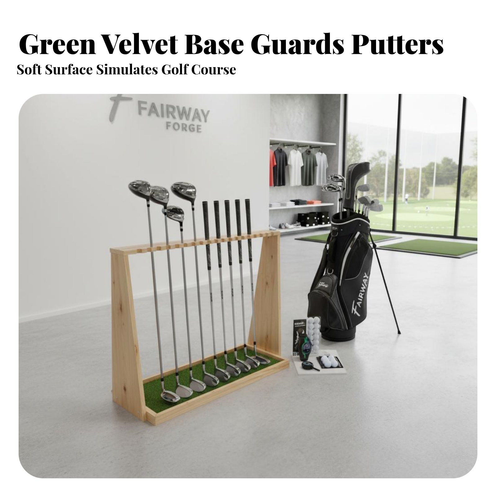 Premium Wood Sport Club Rack T - Display Stand Wood 리뷰 및 가격