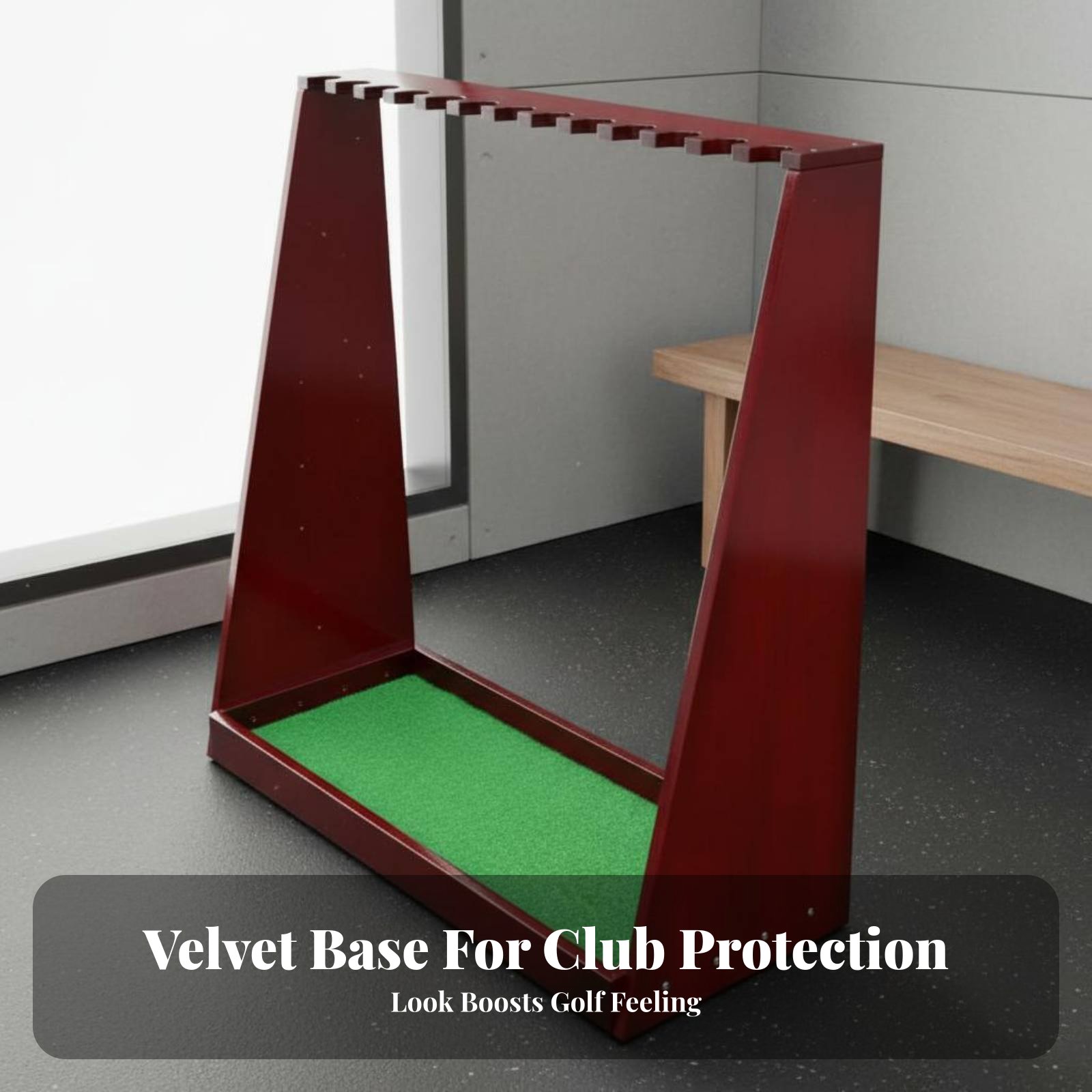 Premium Wood Sport Club Rack T - Display Stand Wood 리뷰 및 가격